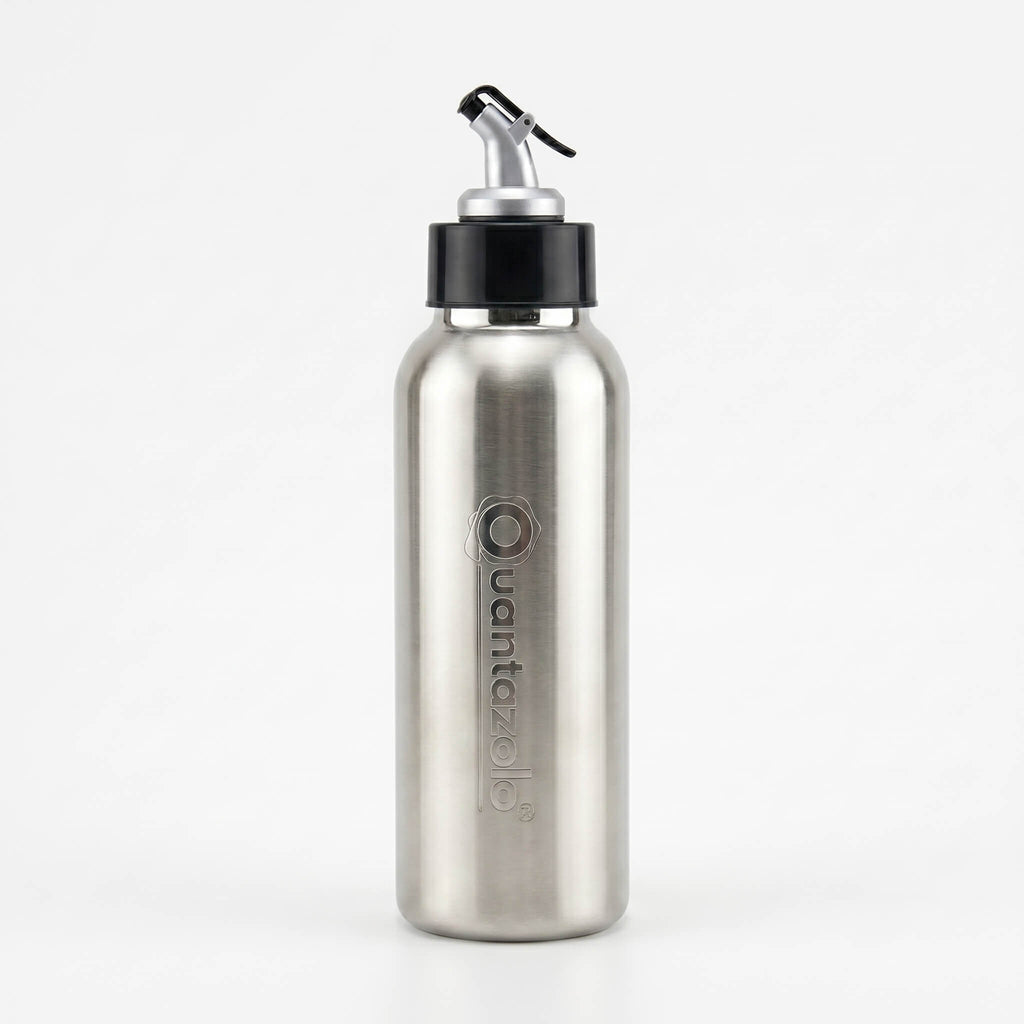 Premium Stainless Steel Oil Dispenser – 750ml Precision Pour Bottle