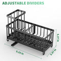Premium Modular Sink Caddy Organizer with High Brush Holder